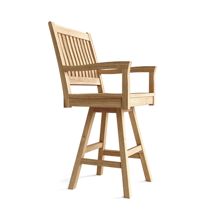 Anderson Teak Rialto Swivel Bar Armchair