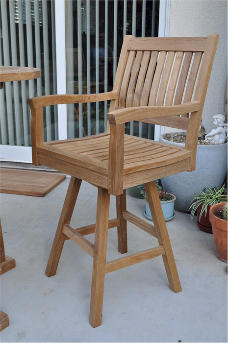 Anderson Teak Rialto Swivel Bar Armchair