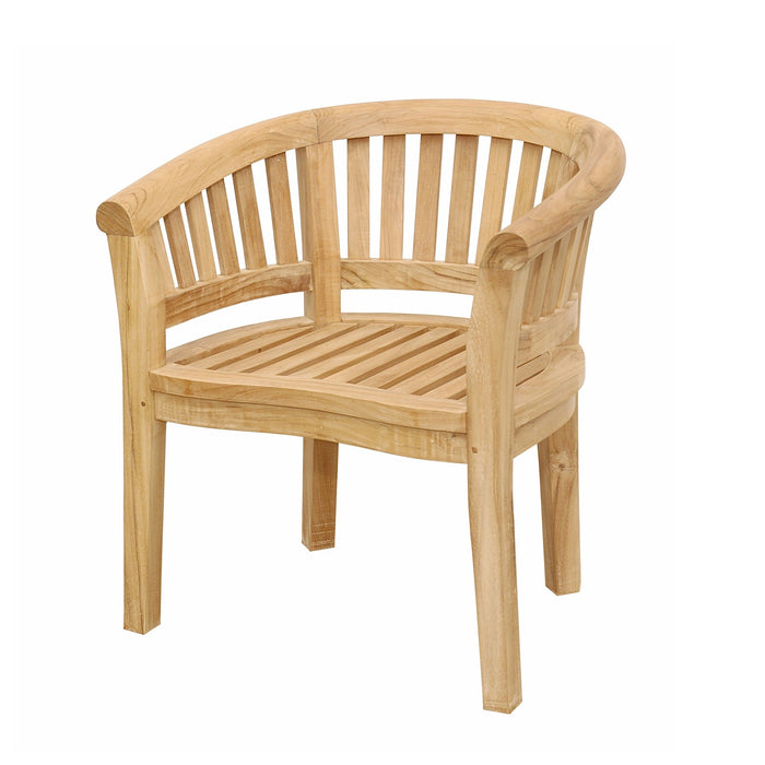 Anderson Teak Curve Dining Armchair Extra Thick