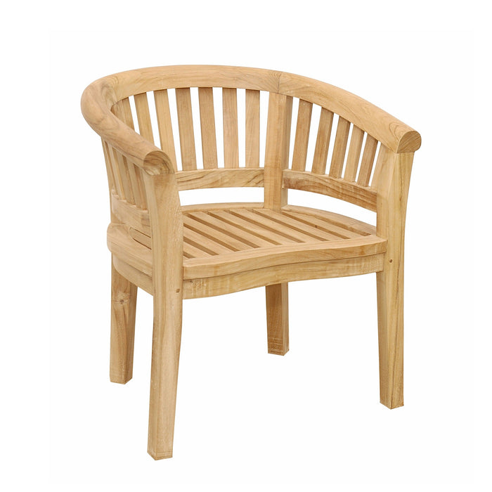 Anderson Teak Curve Dining Armchair Extra Thick