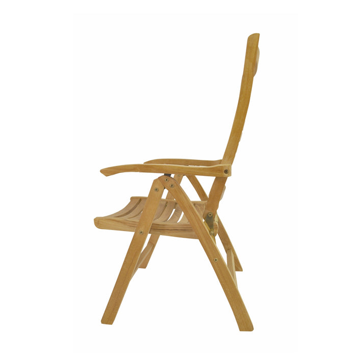 Anderson Teak Carina 5-Position Highback Reclining Armchair