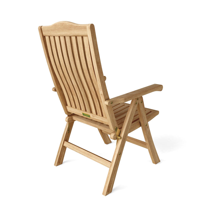 Anderson Teak Katana 5-Position Reclining Folding Armchair