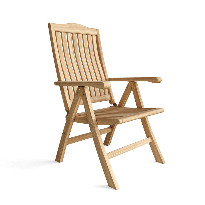 Anderson Teak Katana 5-Position Reclining Folding Armchair