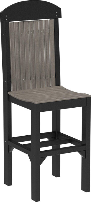 LuxCraft Recycled Plastic Classic Side Chair (BAR HEIGHT)