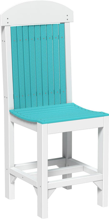LuxCraft Recycled Plastic Classic Side Chair (COUNTER HEIGHT)