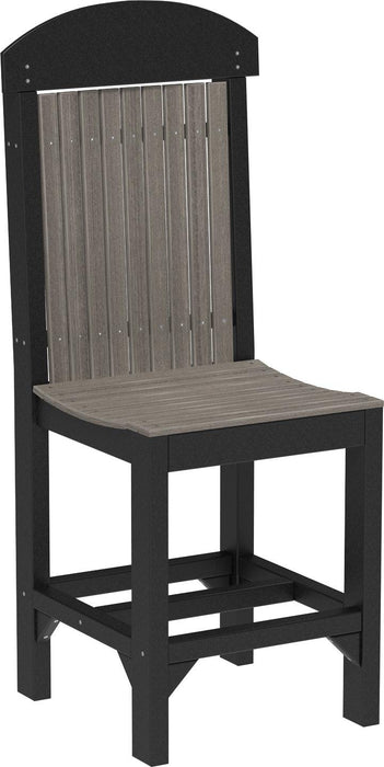 LuxCraft Recycled Plastic Classic Side Chair (COUNTER HEIGHT)