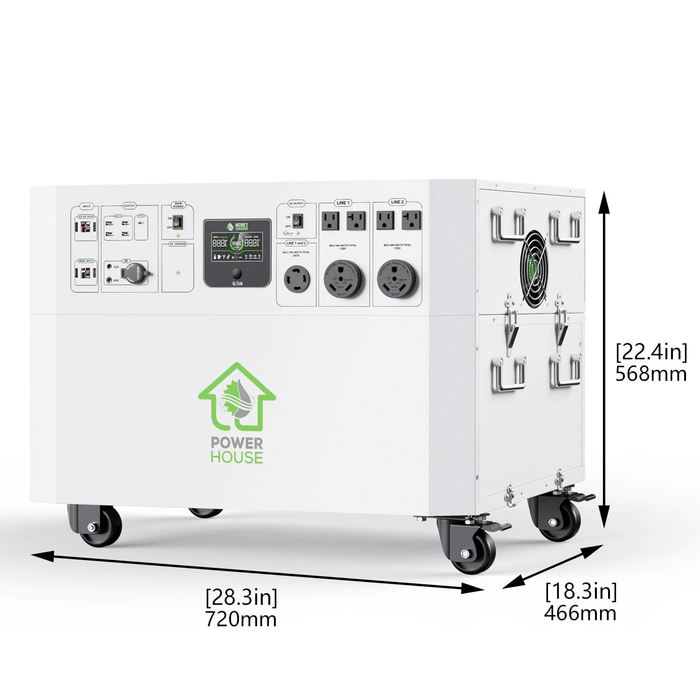 Nature's Generator Powerhouse 7200W Gold WE System Solar/Wind Kit