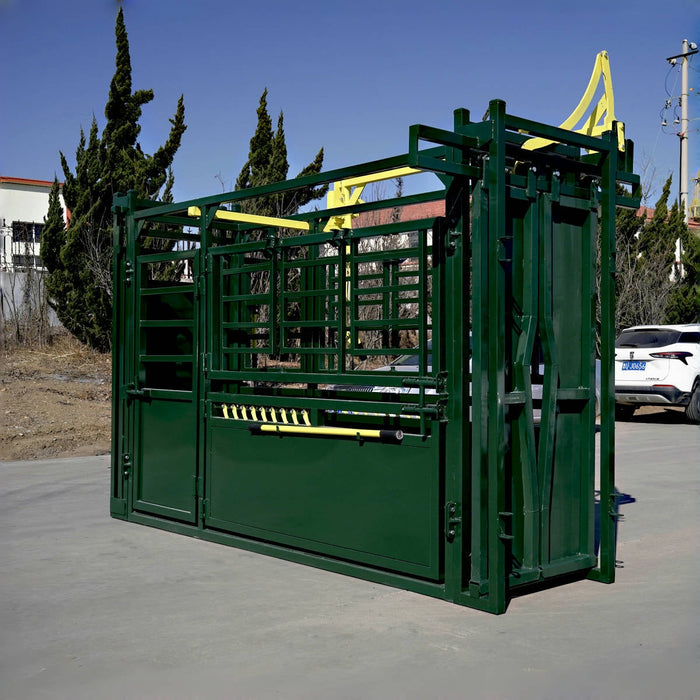 Chery Industrial Cattle Work Chute Manual Headgate