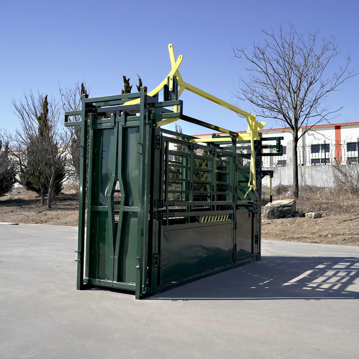 Chery Industrial Cattle Work Chute Manual Headgate
