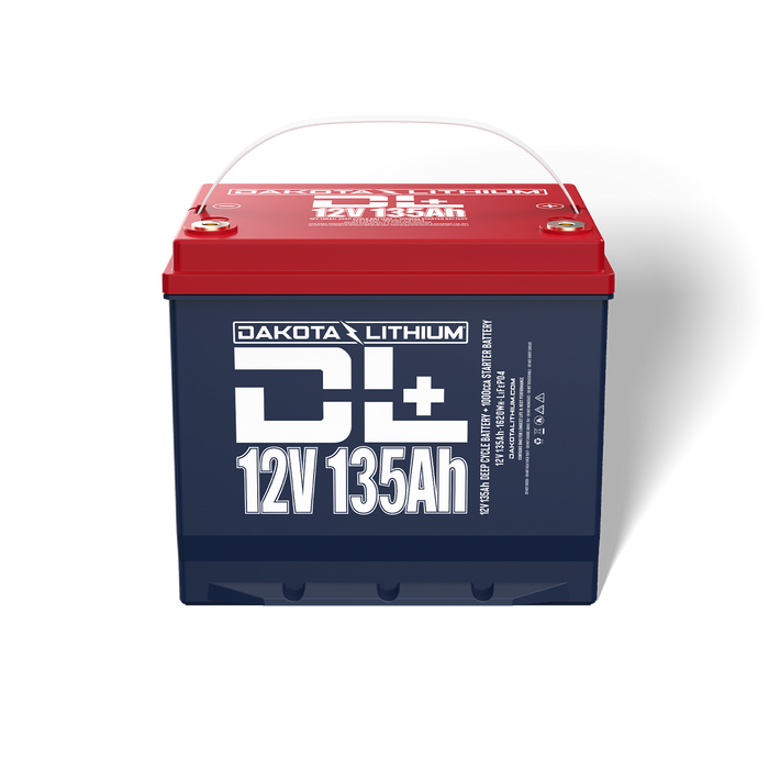 Dakota Lithium+ 12V 135Ah Dual Purpose 1000CCA LiFePO4 Battery