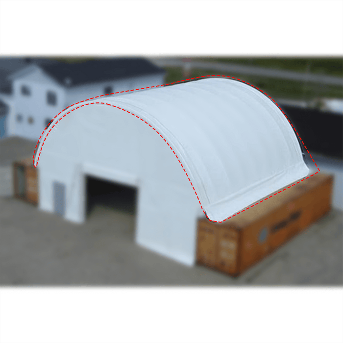 Chery Industrial Cover Replacement for 40'x40'x15' Container Shelter