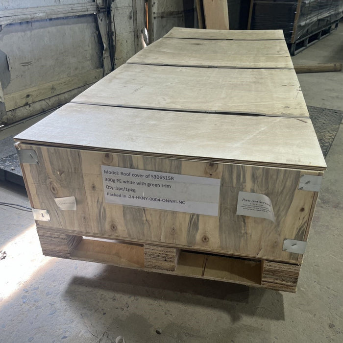 Cover Replacement for Single Truss Arch Storage Shelter