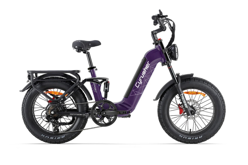 Cyrusher Kommoda 3.0 Step-Through E-Bike | 750W Motor & 48V 20Ah Battery