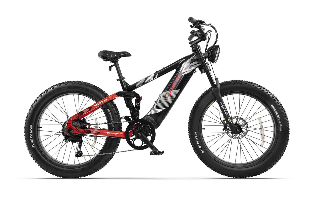 Cyrusher Ranger 2.0 Step-Over E-Bike | 750W Full Suspension