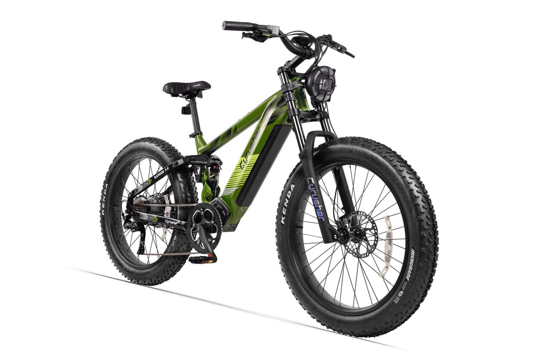 Cyrusher Ranger 2.0 Step-Over E-Bike | 750W Full Suspension