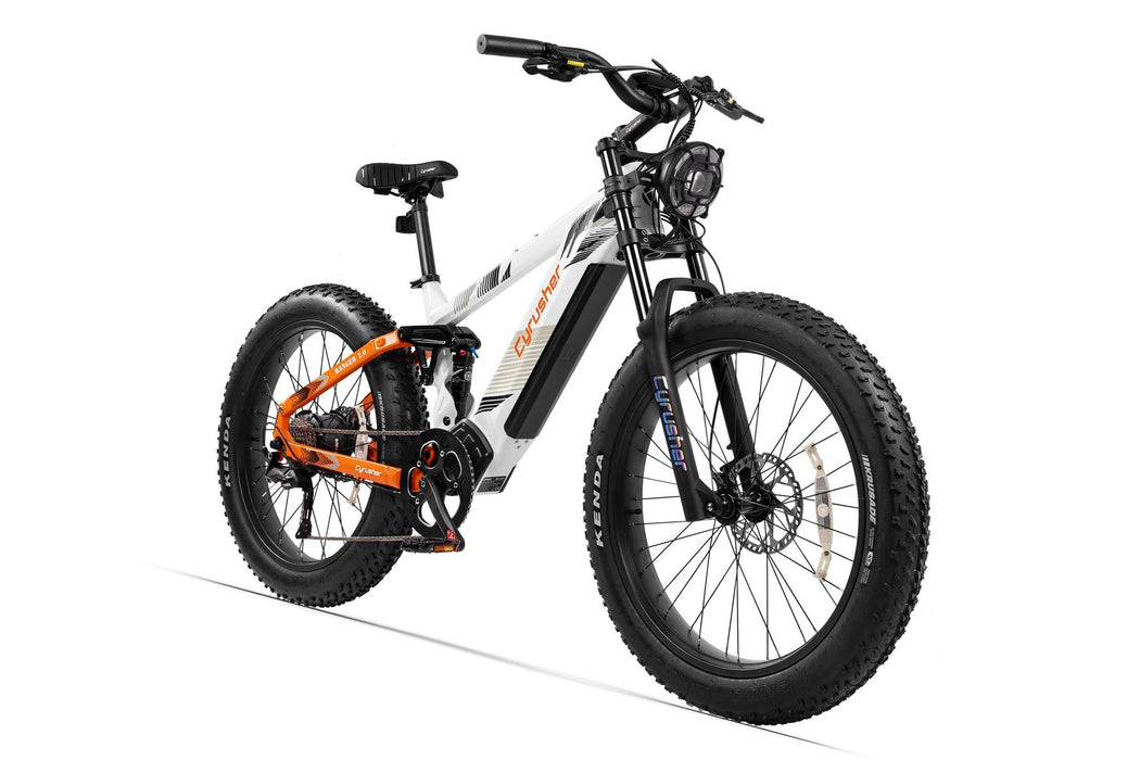 Cyrusher Ranger 2.0 Step-Over E-Bike | 750W Full Suspension