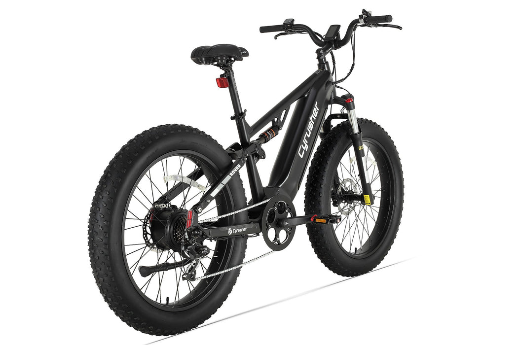 Cyrusher Rover Step-Over E-Bike | 750W Full Suspension
