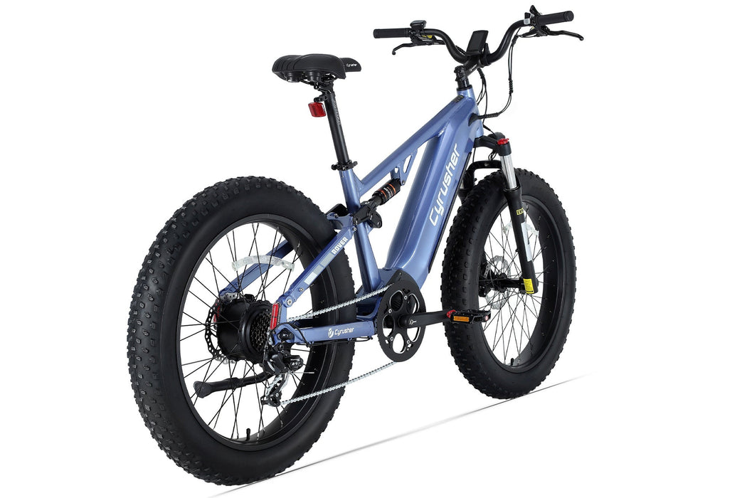 Cyrusher Rover Step-Over E-Bike | 750W Full Suspension