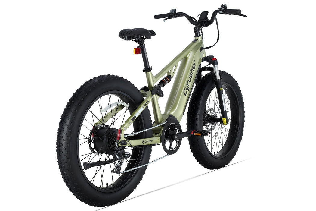 Cyrusher Rover Step-Over E-Bike | 750W Full Suspension