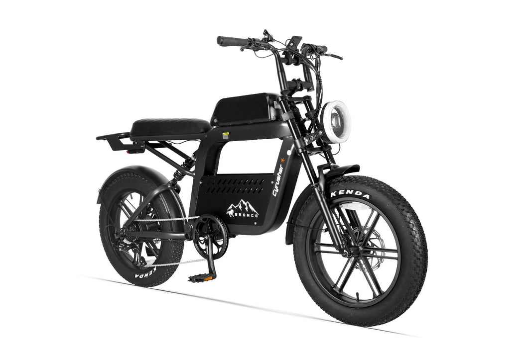 Cyrusher Bronco Moped-Style Electric Bike | 750W Motor & 48V Battery