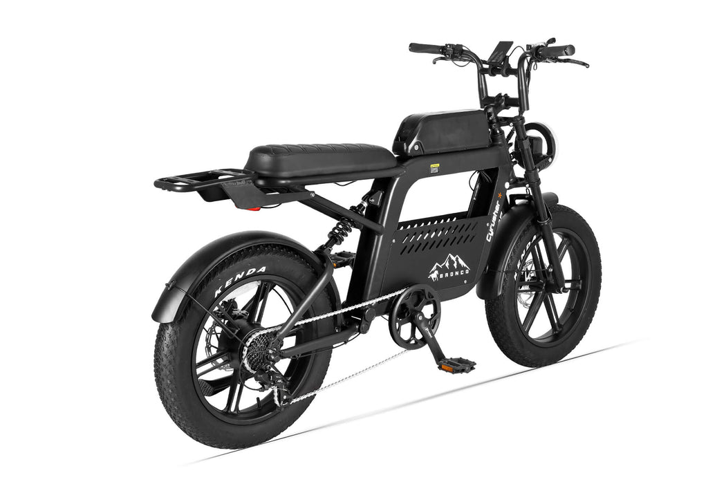Cyrusher Bronco Moped-Style Electric Bike | 750W Motor & 48V Battery