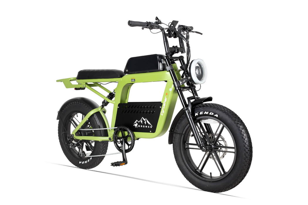 Cyrusher Bronco Moped-Style Electric Bike | 750W Motor & 48V Battery