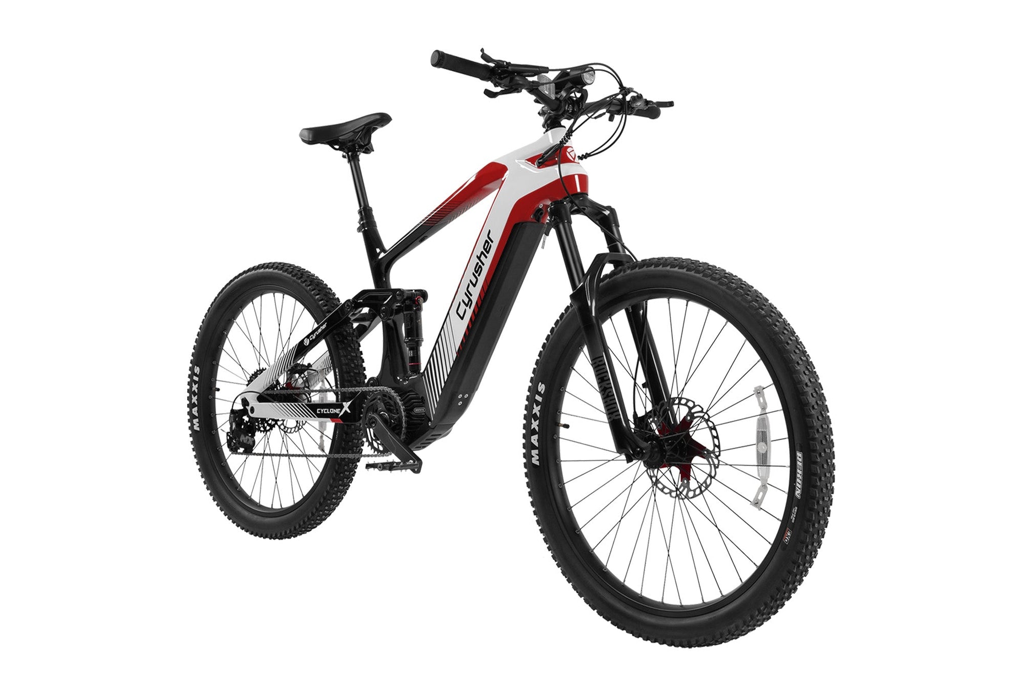 Cyrusher Cyclone X Carbon eMTB | Mid-Drive Full Suspension Bike ...