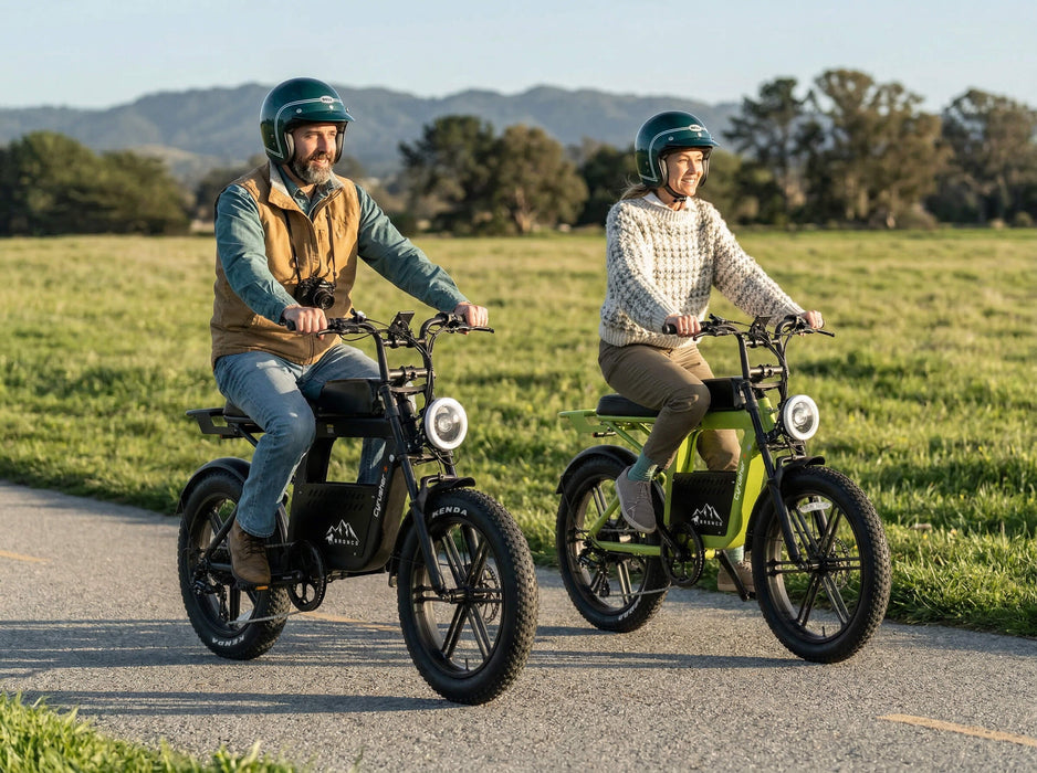 Cyrusher Bronco Moped-Style Electric Bike | 750W Motor & 48V Battery