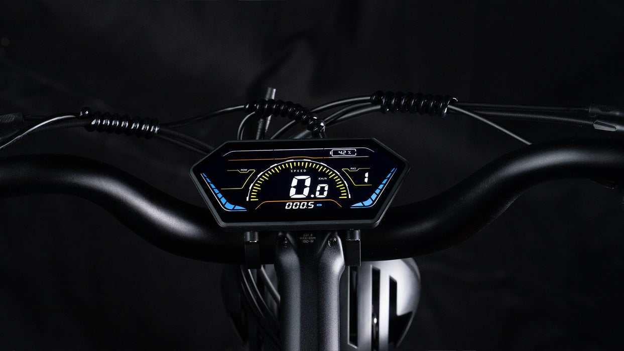 Cyrusher Trax 2.0 Step-Thru E-Bike | Full Suspension Fat Tire