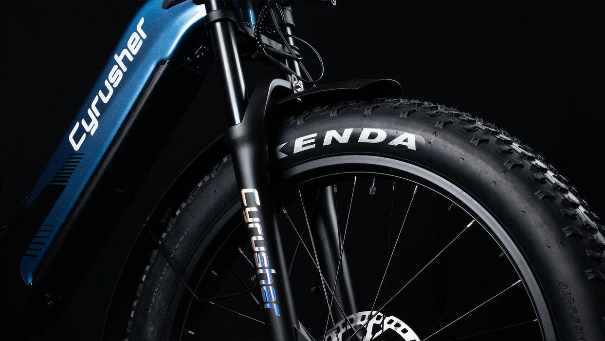 Cyrusher Trax 2.0 Step-Thru E-Bike | Full Suspension Fat Tire