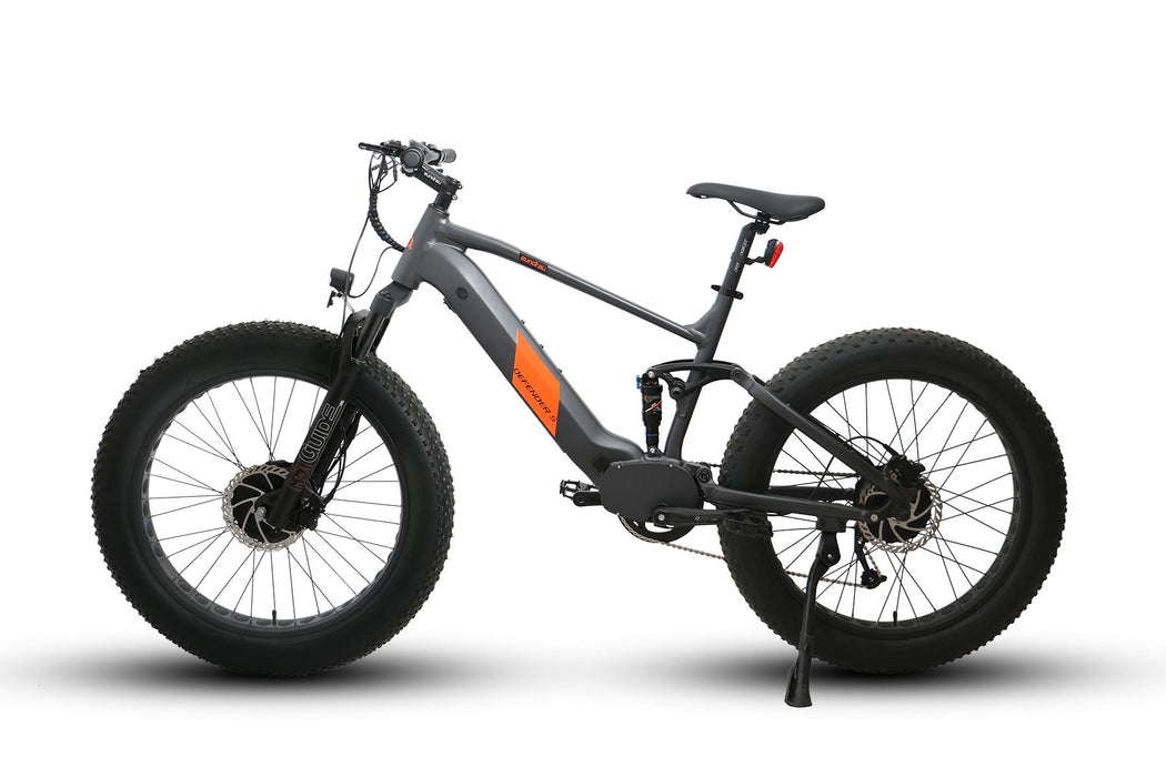 Eunorau Defender-S Electric Bike, Dual 750W, Full Suspension,