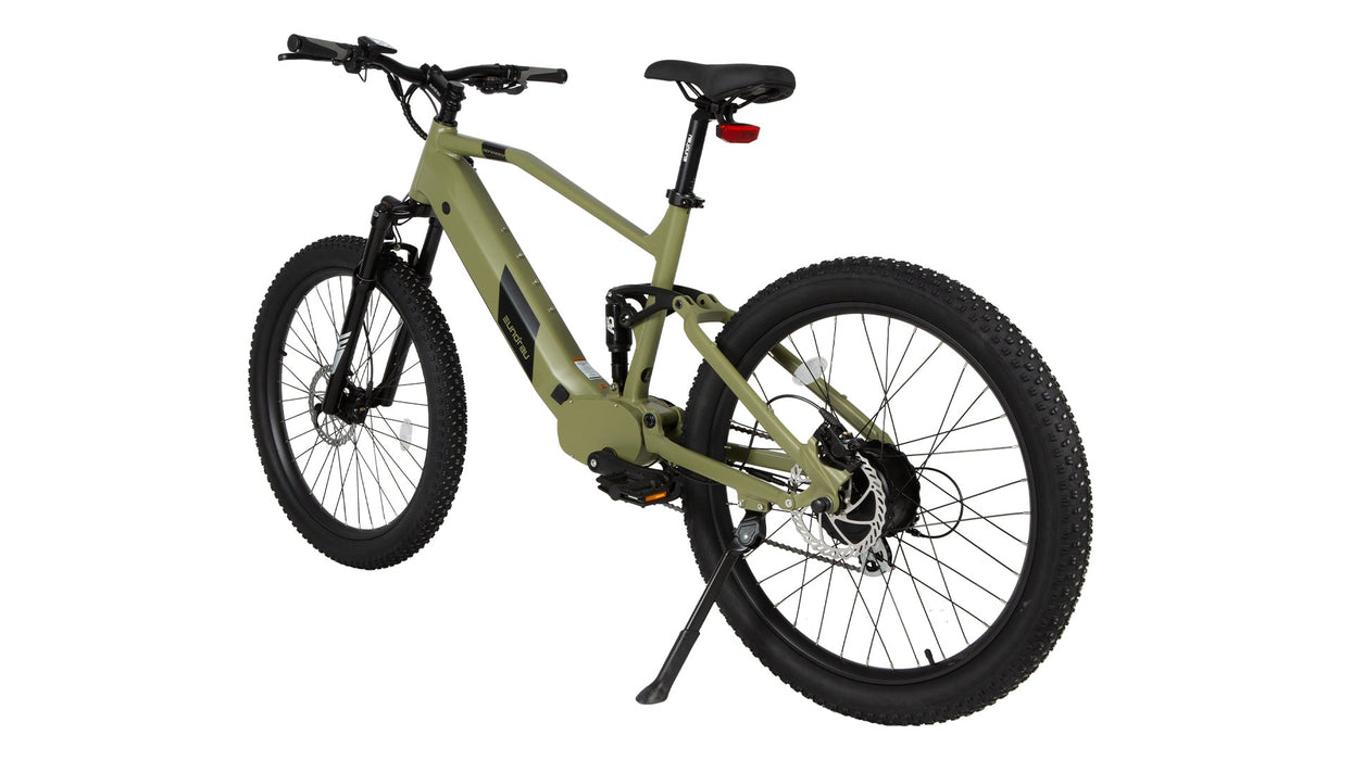 Eunorau Defender Electric Mountain Bike 500W 48V 15Ah Dual Suspension