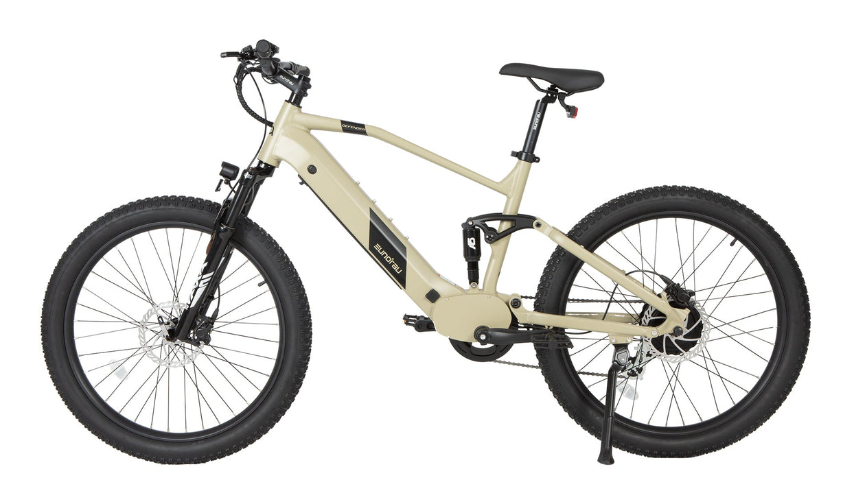 Eunorau Defender Electric Mountain Bike 500W 48V 15Ah Dual Suspension