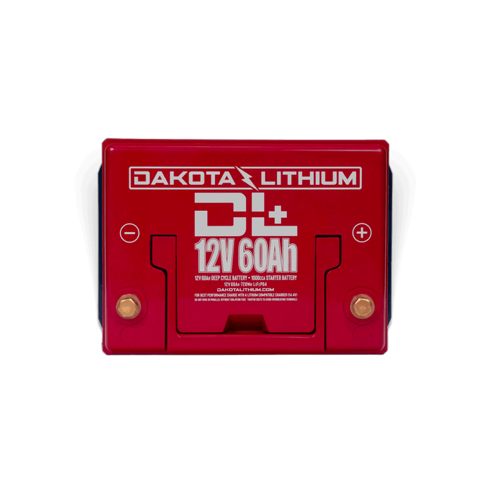 Dakota Lithium+ 12V 60Ah Dual Purpose 1000CCA LiFePO4 Battery