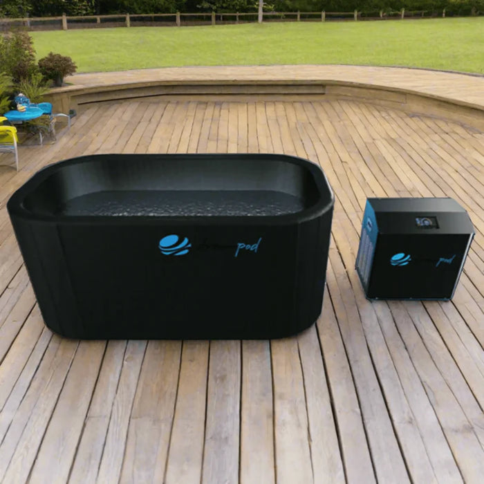 Dreampod Ice Bath Flex Rectangular with Chiller – Cold Therapy Tub