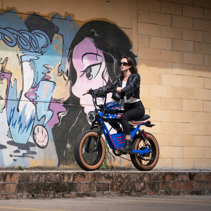 HappyRun G100 48V/38Ah 2000W Dual Battery Electric Bike