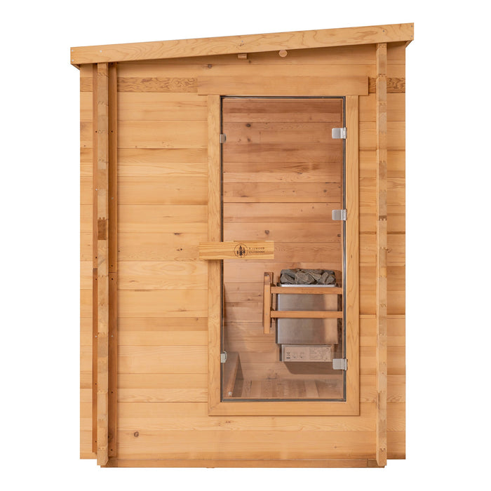 Redwood Outdoors Cove Sauna x Alaskan All-In-One Cold Plunge