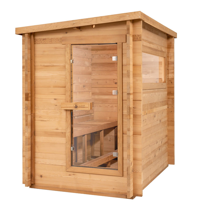 Redwood Outdoors Cove Outdoor Sauna – 3 Person