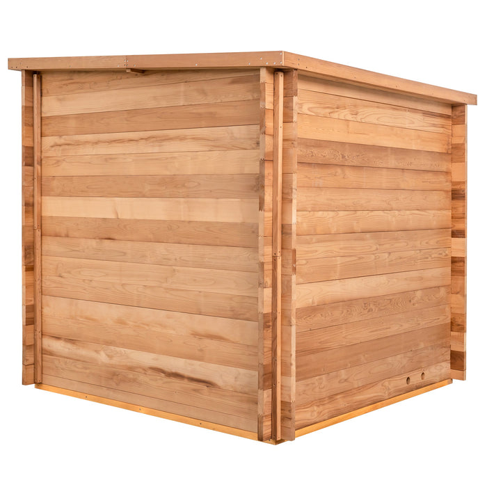 Redwood Outdoors Garden Sauna x Alaskan All-In-One Cold Plunge
