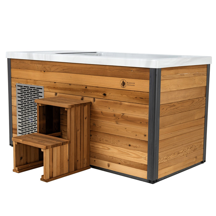 Redwood Outdoors Horizon Sauna x Denali Cold Plunge