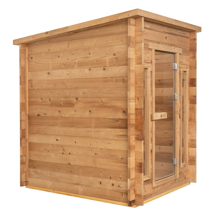 Redwood Outdoors Cabin Sauna x Denali Cold Plunge
