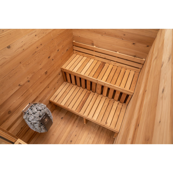 Redwood Outdoors Cabin Sauna x Alaskan All-In-One Cold Plunge