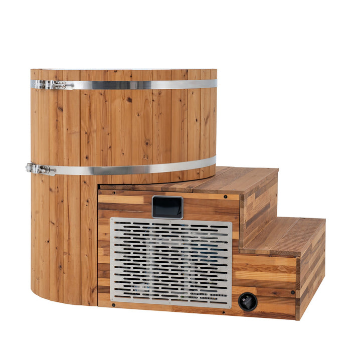 Redwood Outdoors Solo Sauna x Alaskan All-In-One Cold Plunge