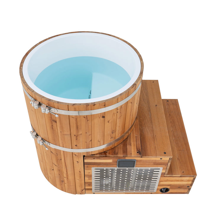 Redwood Outdoors Solo Sauna x Alaskan All-In-One Cold Plunge