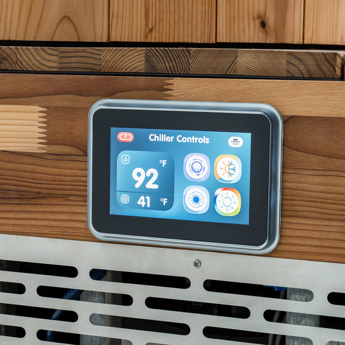 Redwood Outdoors Duo Sauna x Alaskan All-In-One Cold Plunge