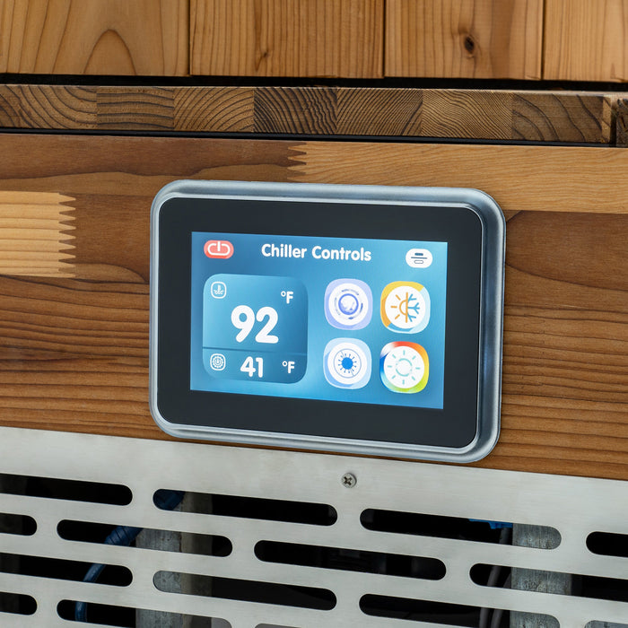 Redwood Outdoors Solo Sauna x Alaskan All-In-One Cold Plunge