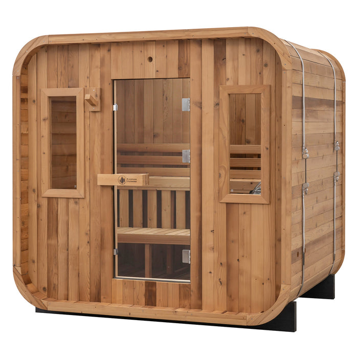 Redwood Outdoors Summit Outdoor Sauna - 6 Person