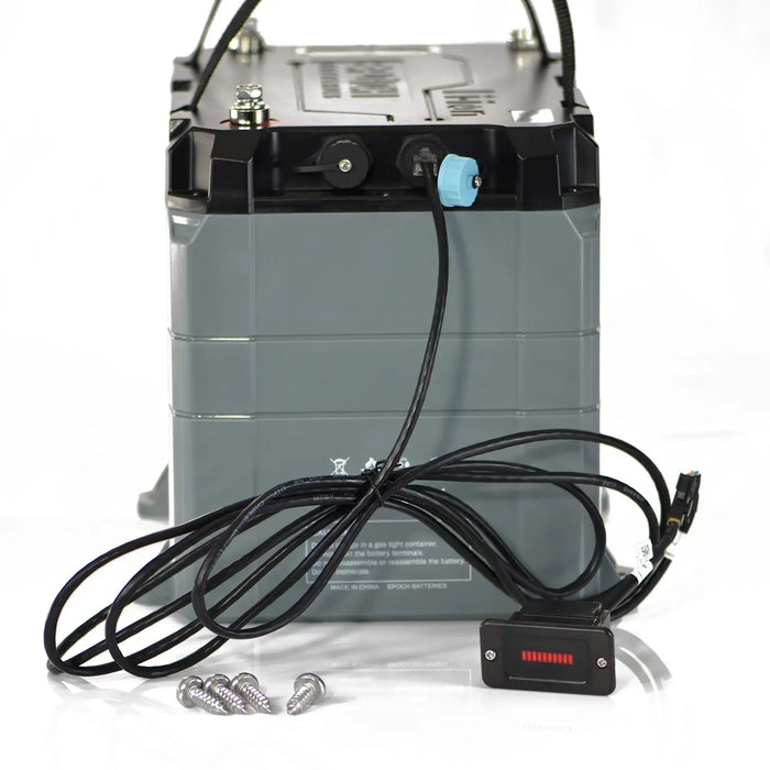 Epoch Batteries 24V 100Ah | Marine Battery | Lithium Trolling Motor Battery | Heated & Bluetooth | LiFePO4 Battery
