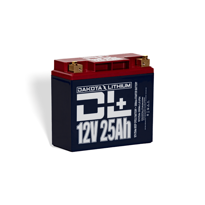 Dakota Lithium + 12V 25Ah Dual Purpose 300CCA LiFePO₄ Battery