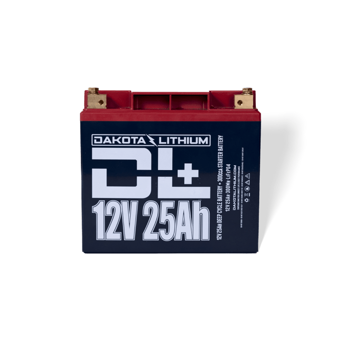Dakota Lithium + 12V 25Ah Dual Purpose 300CCA LiFePO₄ Battery